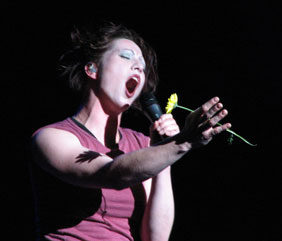 Amanda - Dresden Dolls Show Austin