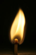 Lit Match by Dabe Murphy